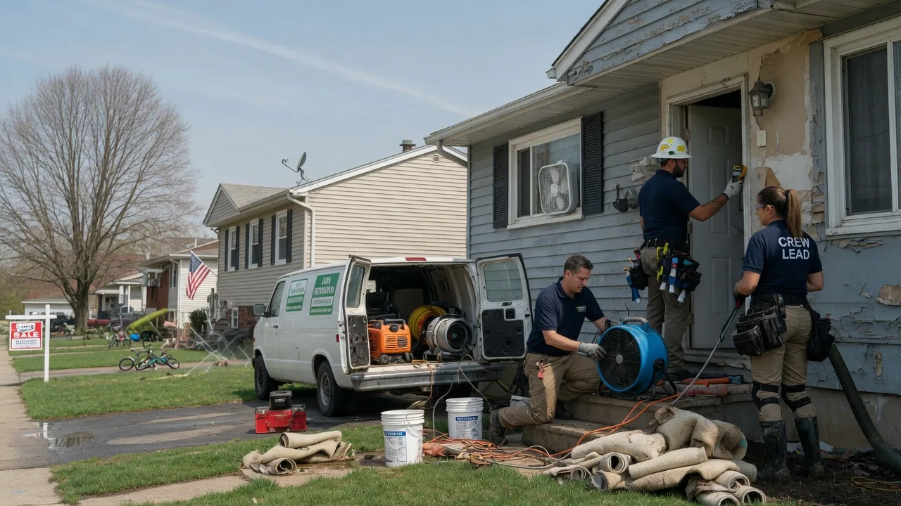 Flood Cleanup in Kansasville, WI near me
