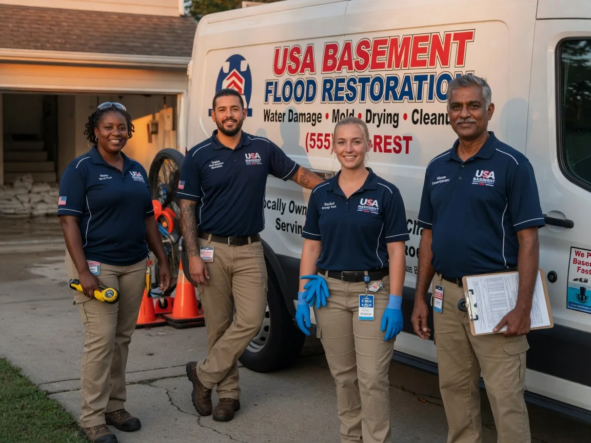 Basement Flood Cleanup company in Kansasville, WI